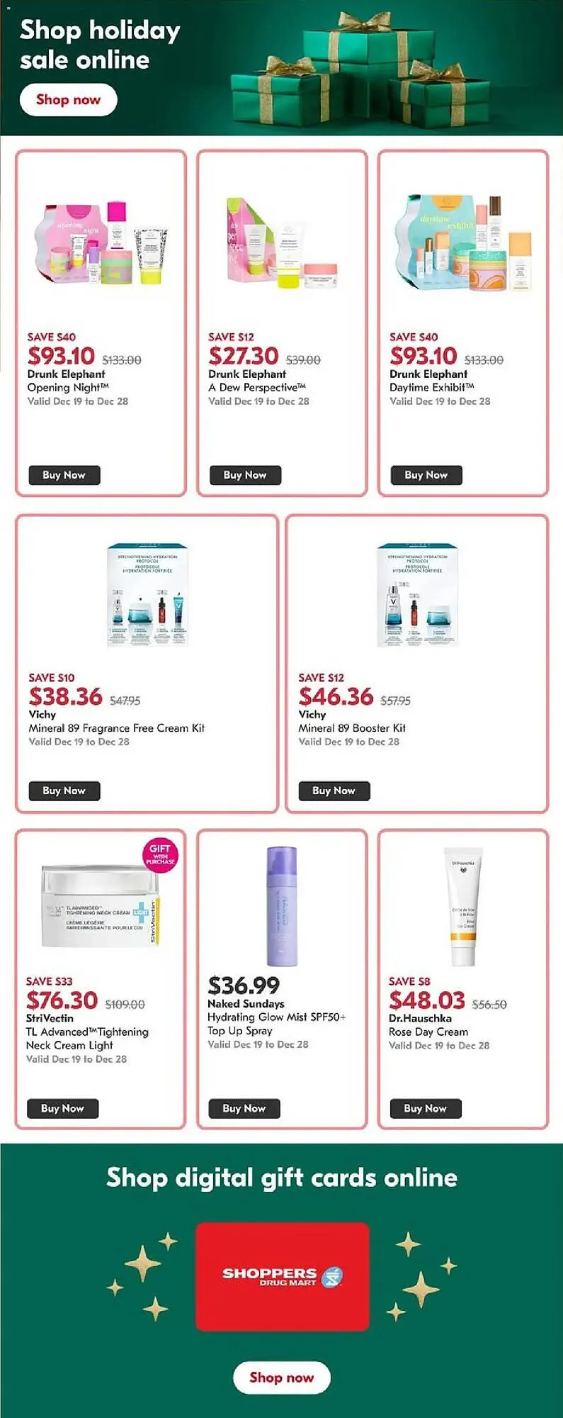 Shoppers Drug Mart flyer from December 19 to December 29 2025 - flyer page 2