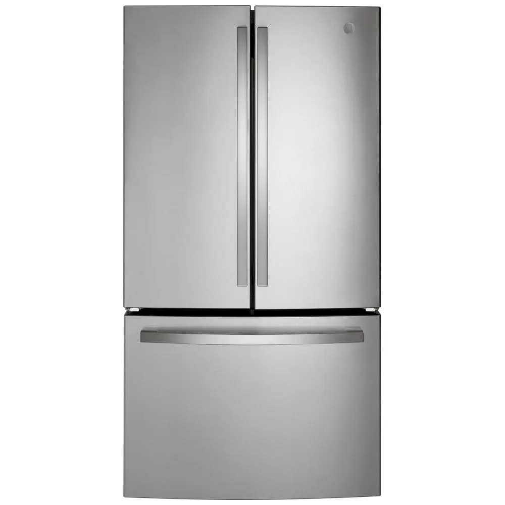 GE GWE22JYMFS French Door Refrigerator, 36 inch Width, ENERGY STAR Certified, Counter Depth, 21.9 cu. ft. Capacity, S colour