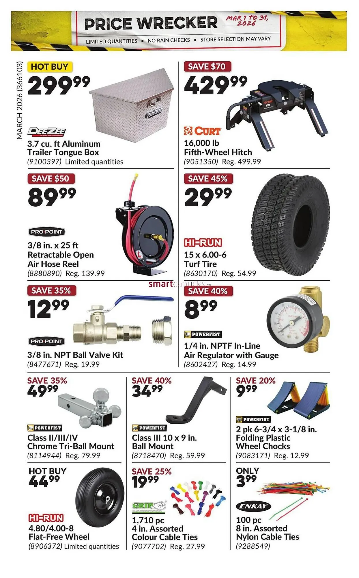 Princess Auto flyer from March 1 to March 31 2026 - flyer page 17