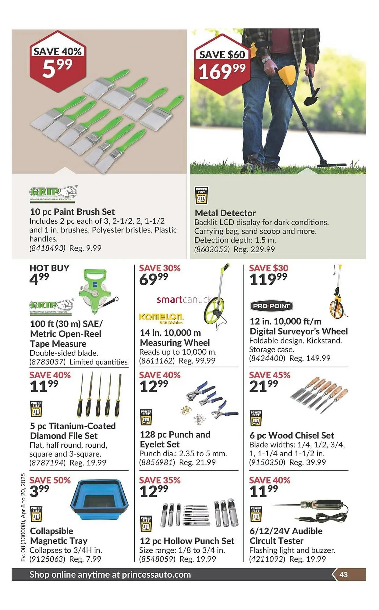 Princess Auto flyer from April 6 to April 12 2025 - flyer page 49