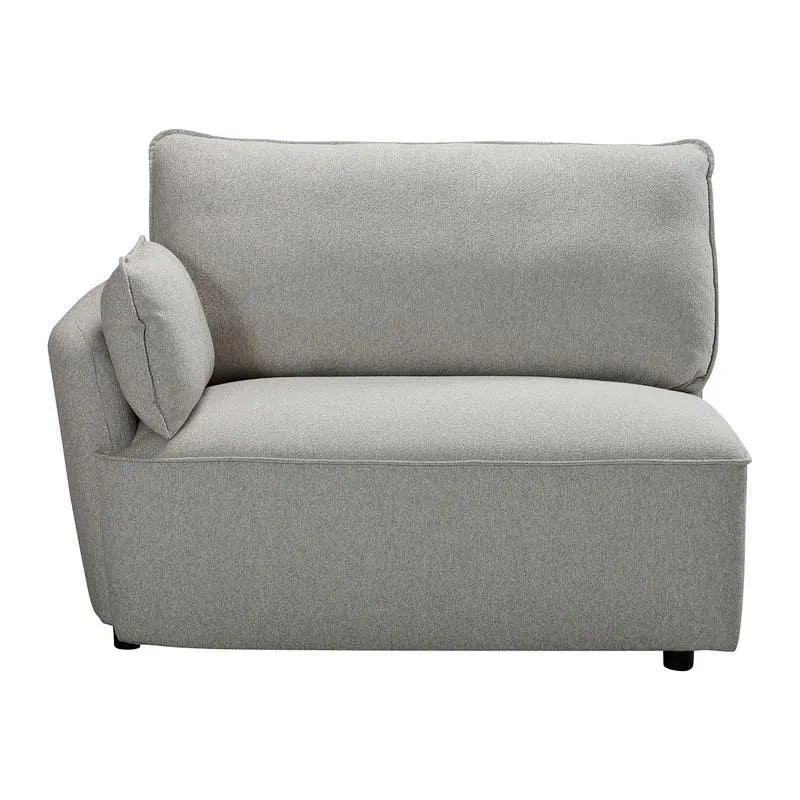 Chaise modulaire avec accoudoir côté gauche