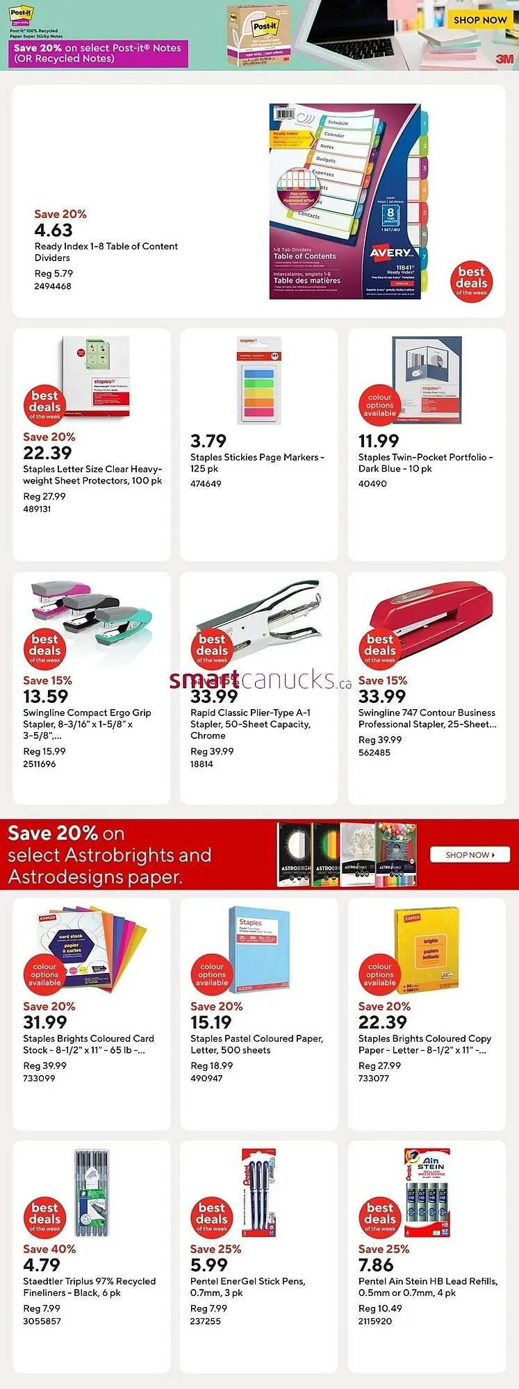 Staples flyer from April 18 to April 24 2025 - flyer page 11