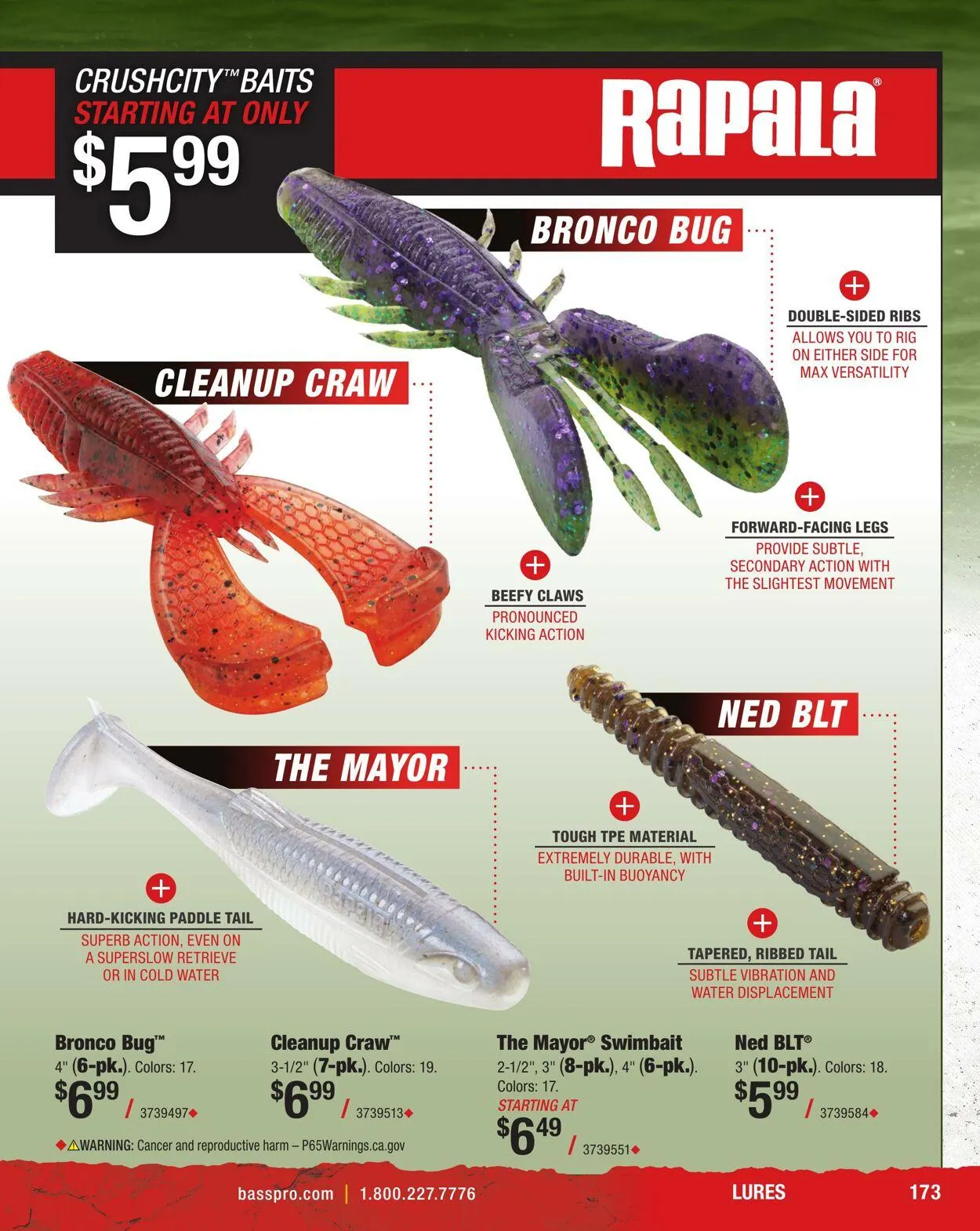 Bass Pro Current flyer from April 7 to April 21 2025 - flyer page 173