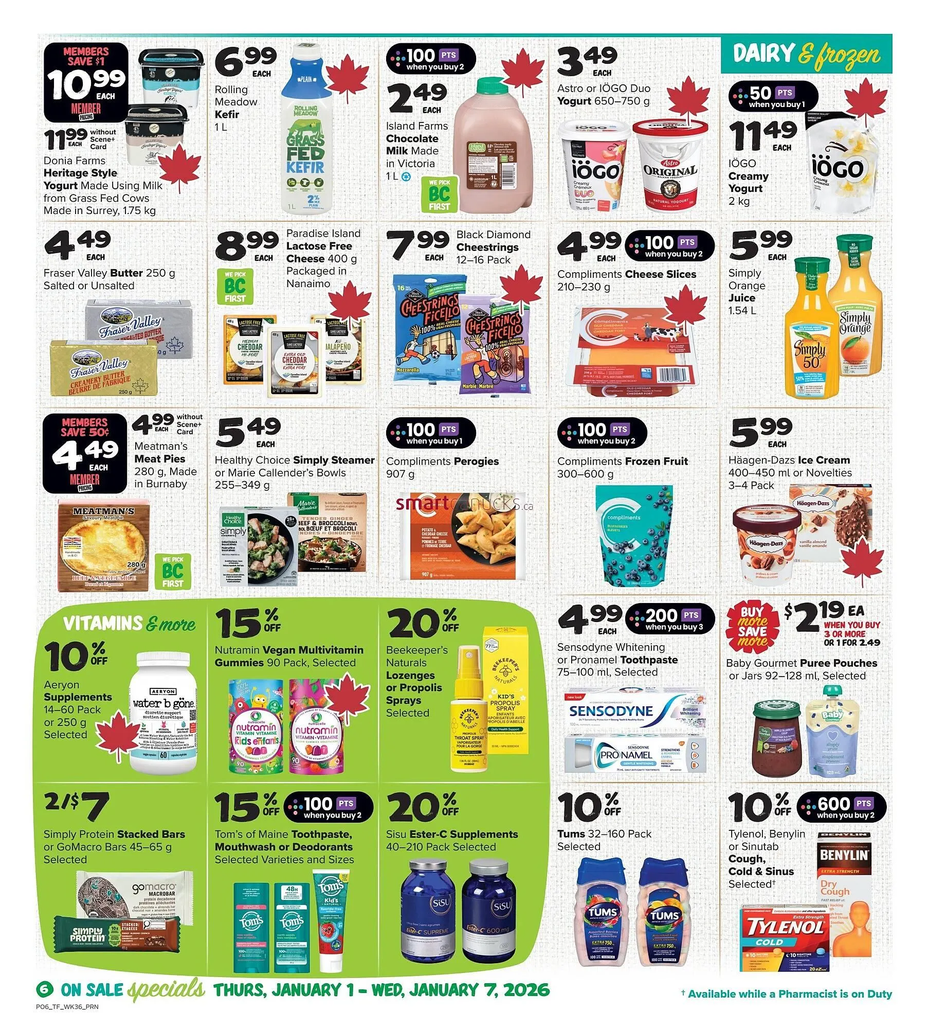 Thrifty Foods flyer from January 1 to January 7 2026 - flyer page 7
