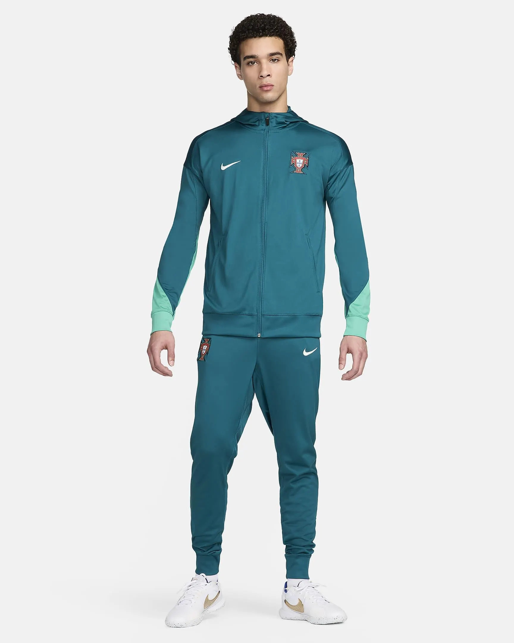 Men's Nike Dri-FIT Football Hooded Knit Tracksuit