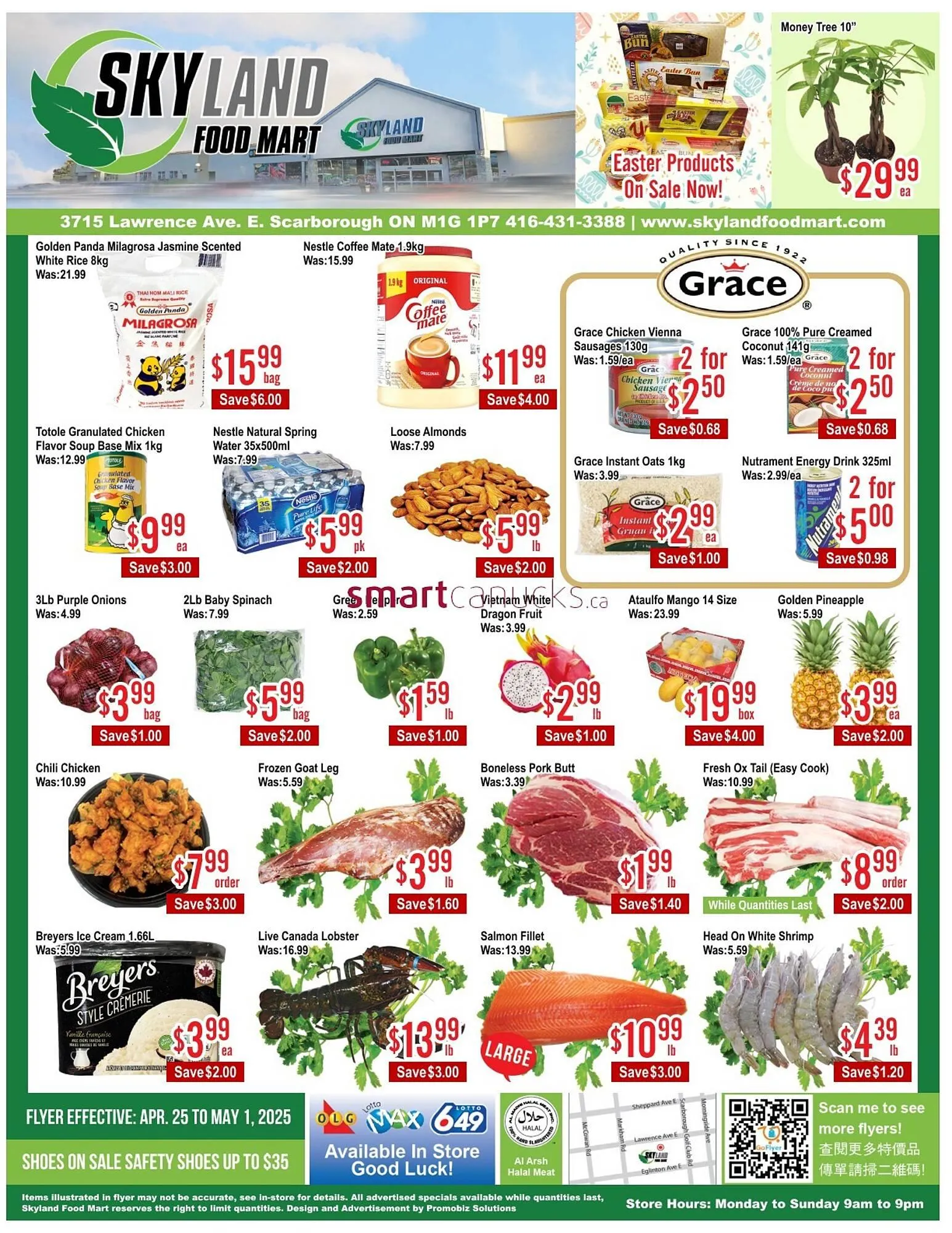 Skyland Foodmart flyer - 1
