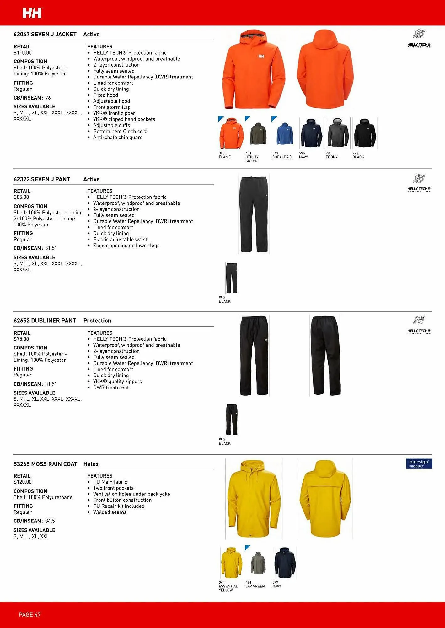 Helly Hansen flyer from July 20 to December 31 2024 - flyer page 48