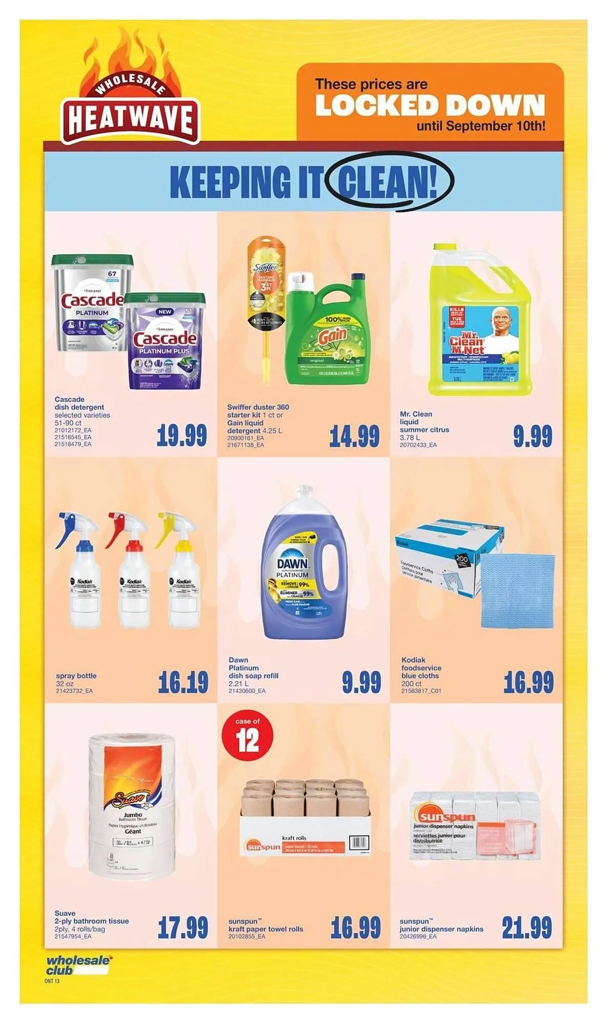 Wholesale Club flyer from July 31 to August 20 2025 - flyer page 18