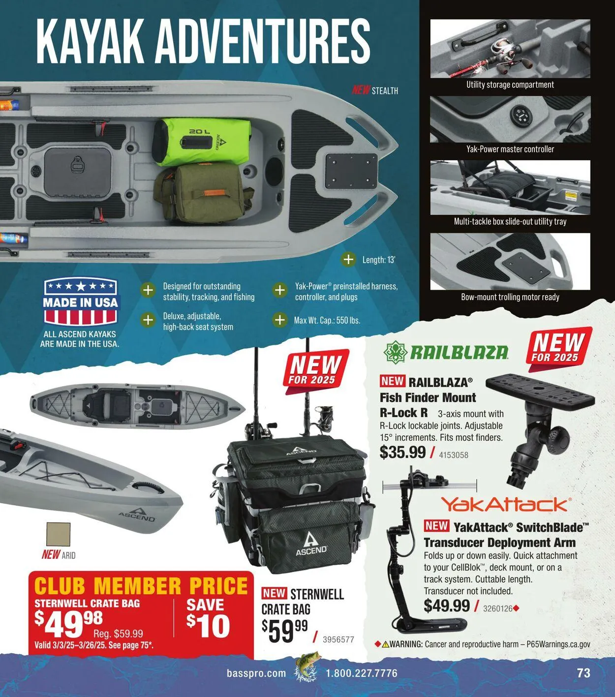 Bass Pro Current flyer from April 21 to May 5 2025 - flyer page 73