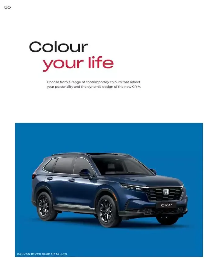 Honda CR-V from February 28 to February 28 2026 - flyer page 50