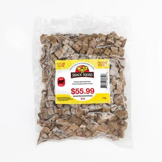 Freeze-Dried Beef Liver, 1 kg