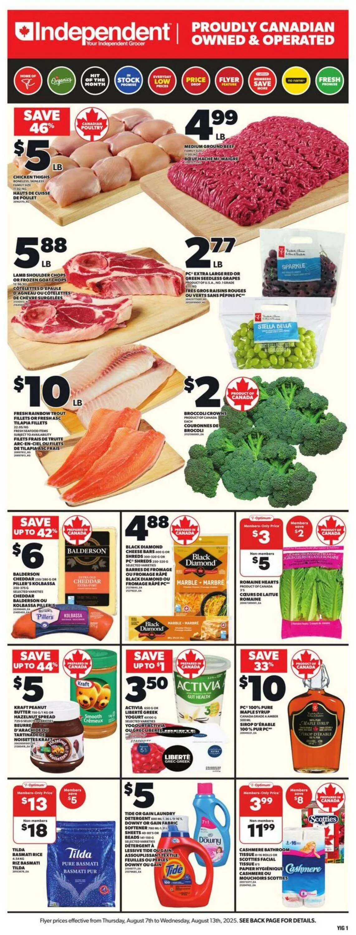 Independent Current flyer from August 7 to August 13 2025 - flyer page 3