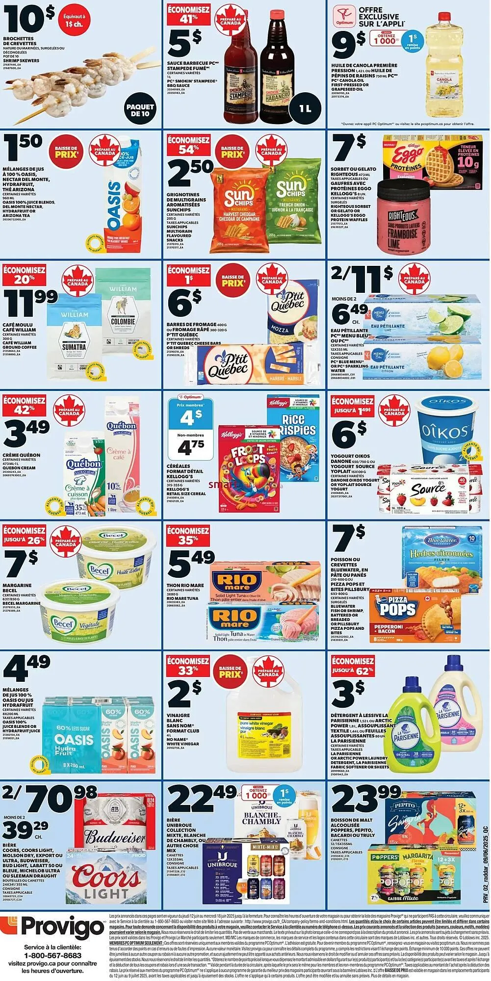 Provigo flyer from June 12 to June 18 2025 - flyer page 2