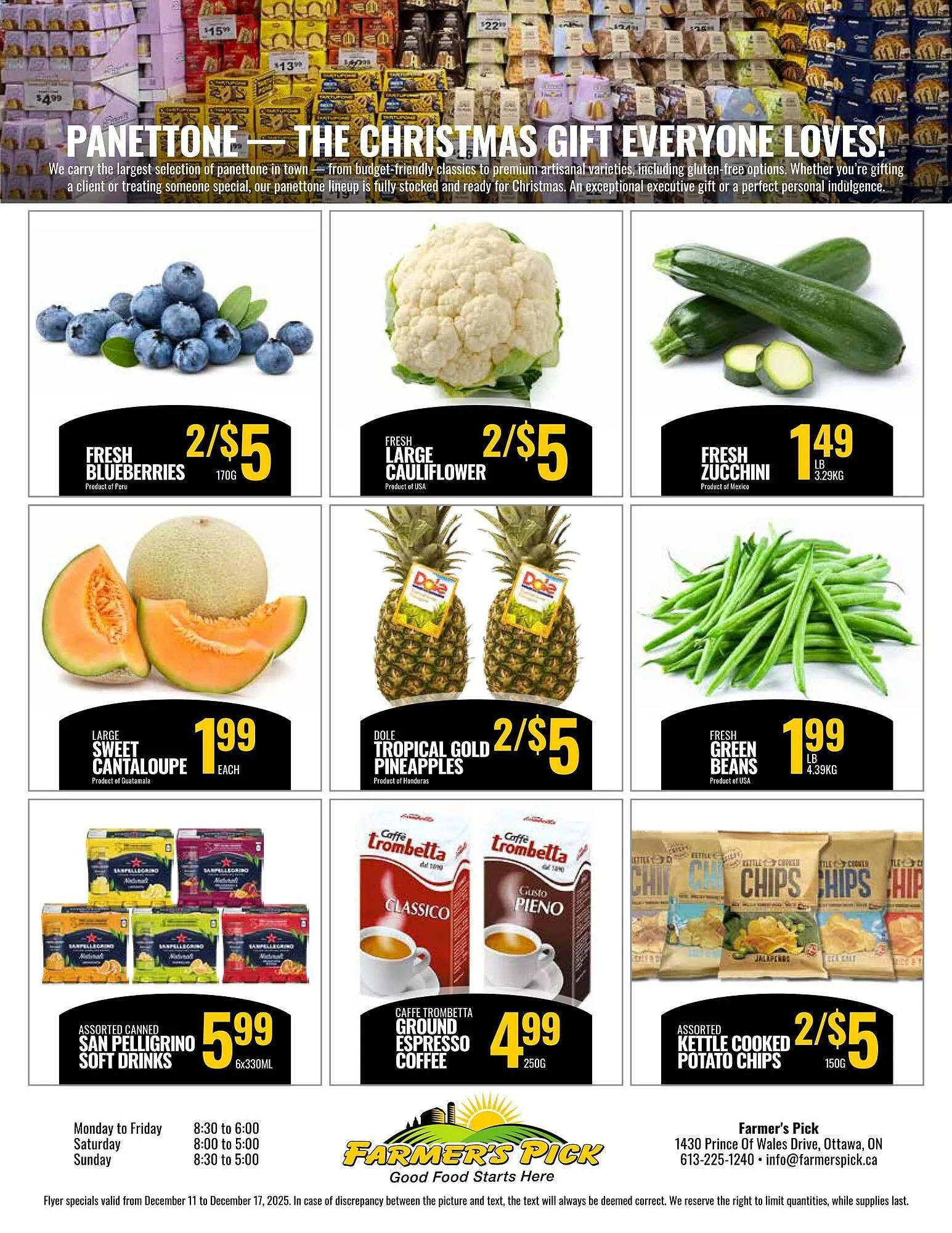 Farmer's Pick flyer from December 11 to December 17 2025 - flyer page 2