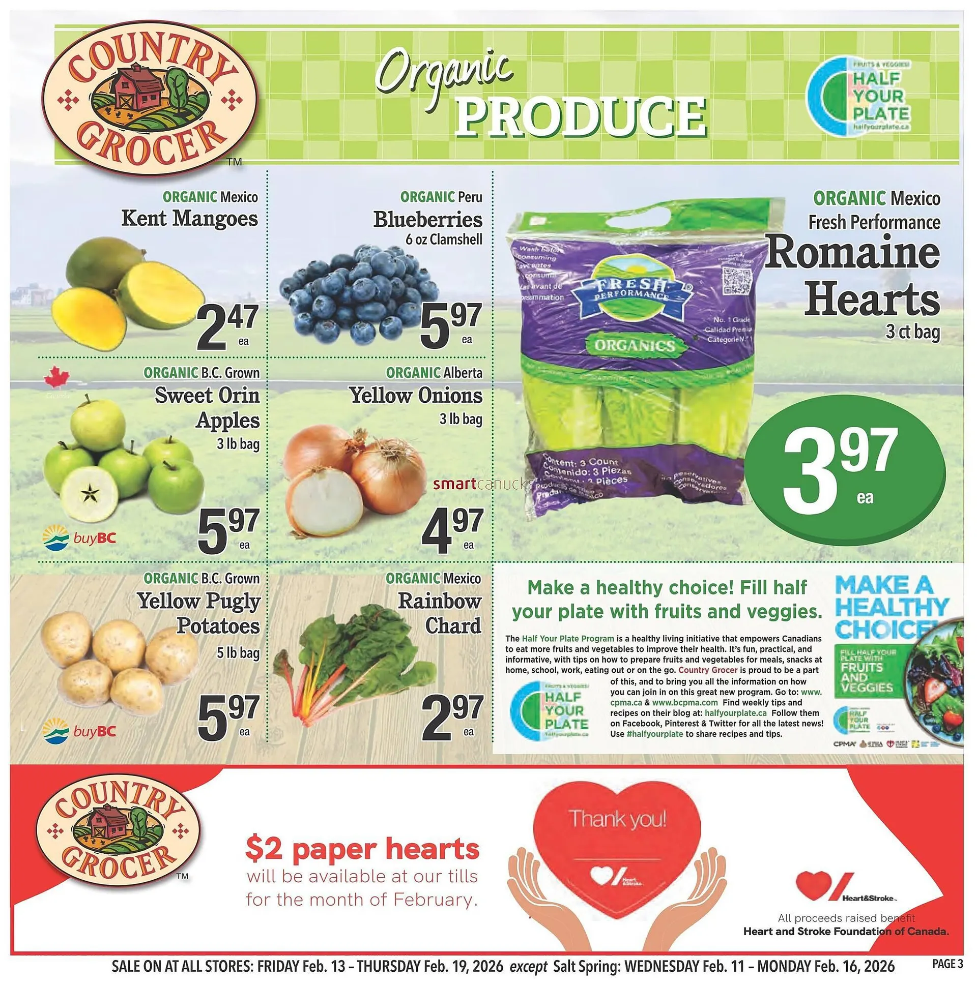 Country Grocer flyer from February 13 to February 19 2026 - flyer page 3