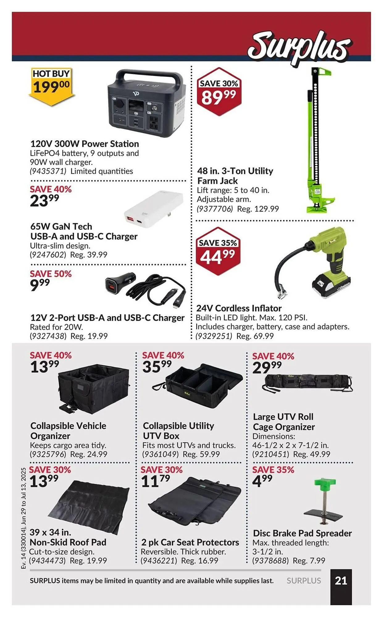 Princess Auto flyer from June 29 to July 13 2025 - flyer page 26