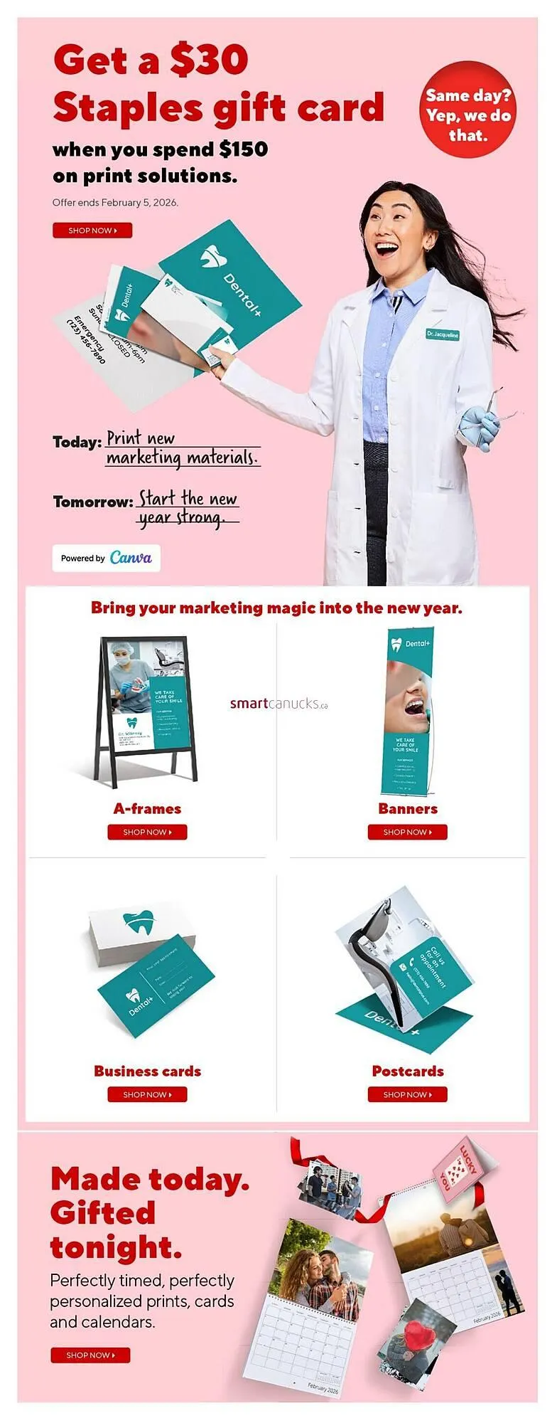 Staples flyer from January 30 to February 5 2026 - flyer page 8