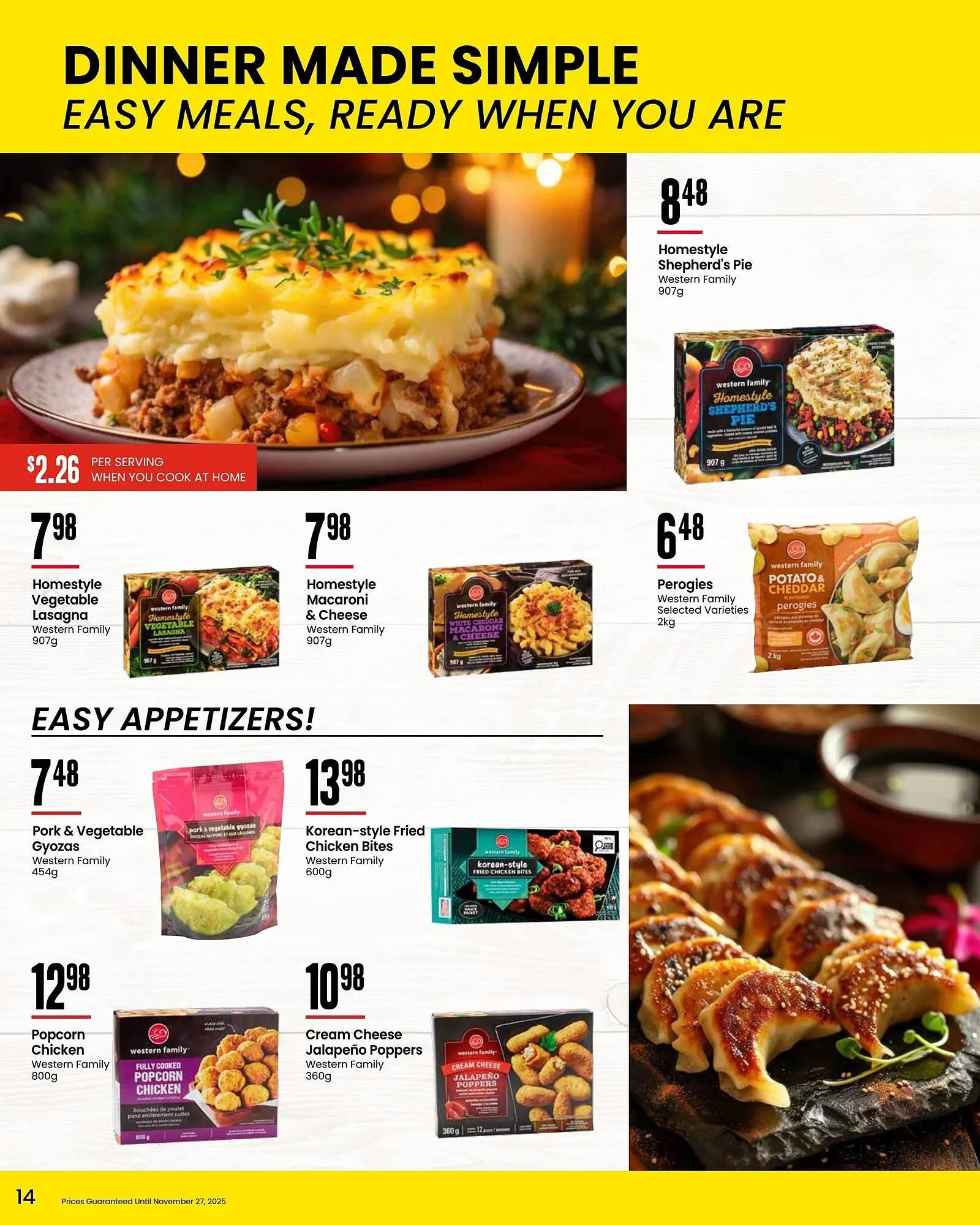Freson Bros flyer from October 31 to November 27 2025 - flyer page 14