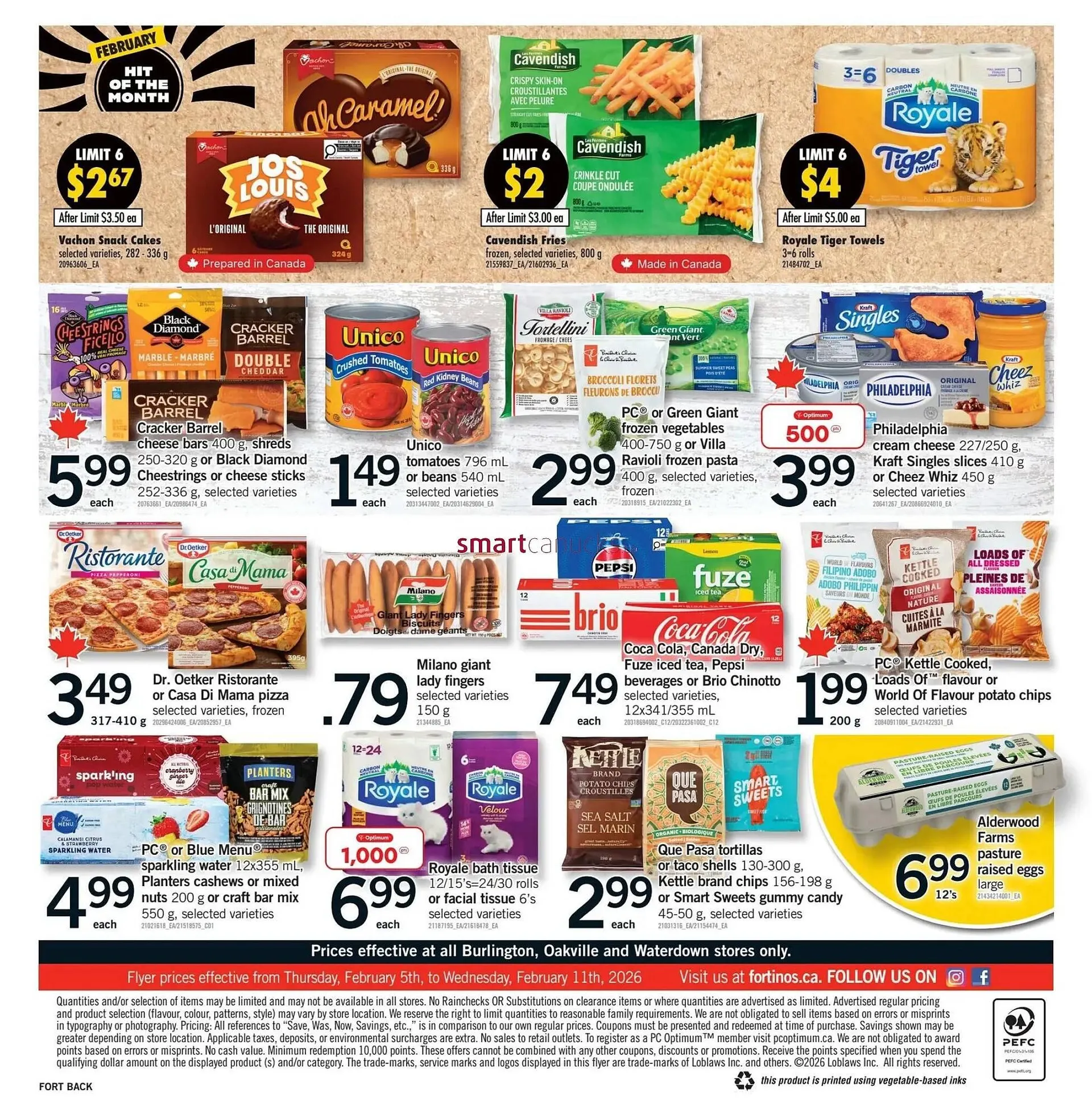 Fortinos flyer from February 5 to February 11 2026 - flyer page 2