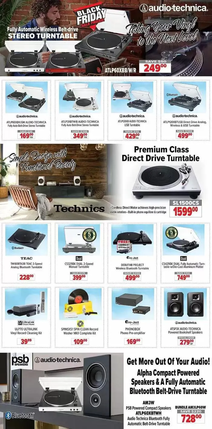 2001 Audio Video weekly flyer from November 29 to December 6 2024 - flyer page 6
