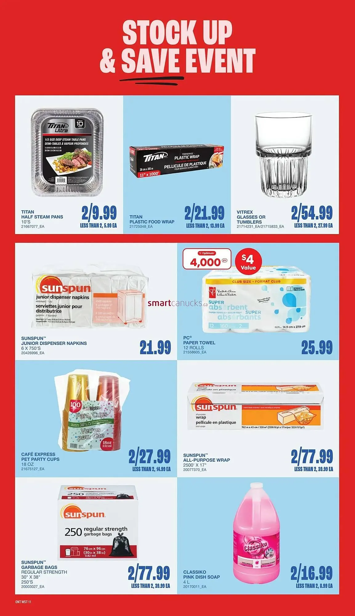 Wholesale Club flyer from March 12 to April 1 2026 - flyer page 11