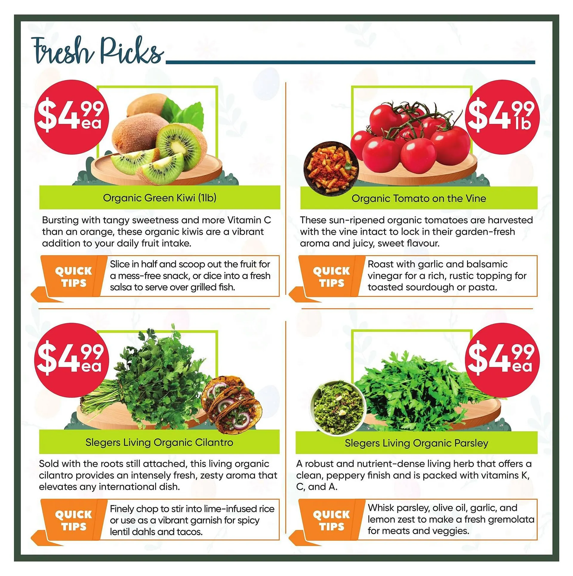 Healthy Planet flyer from March 19 to April 1 2026 - flyer page 2