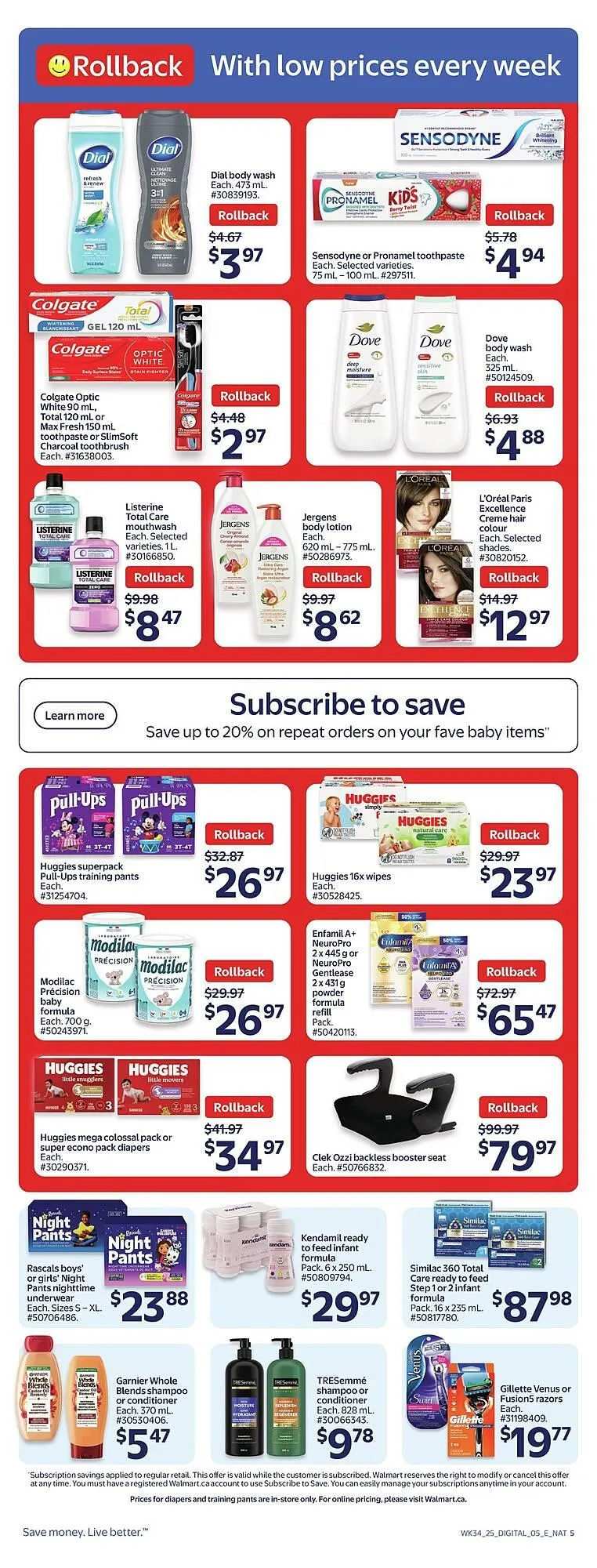 Walmart flyer from September 18 to September 25 2025 - flyer page 17
