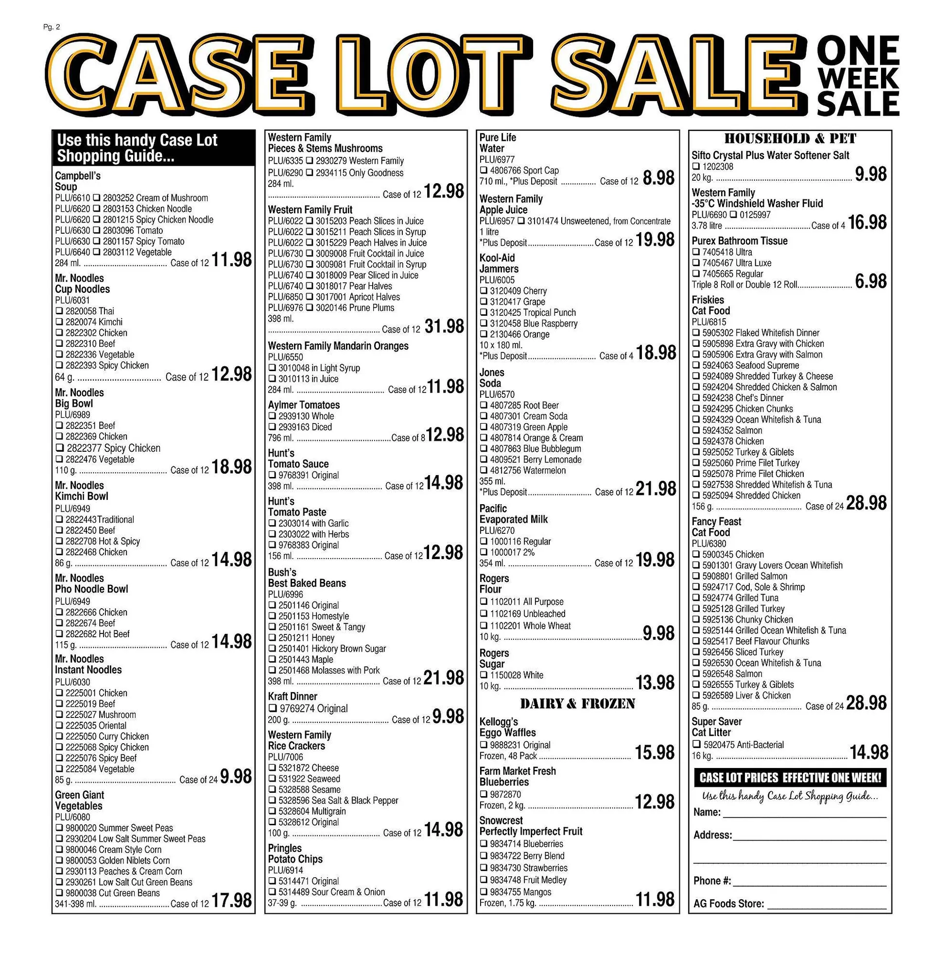 Western Foods flyer from August 15 to August 21 2025 - flyer page 2
