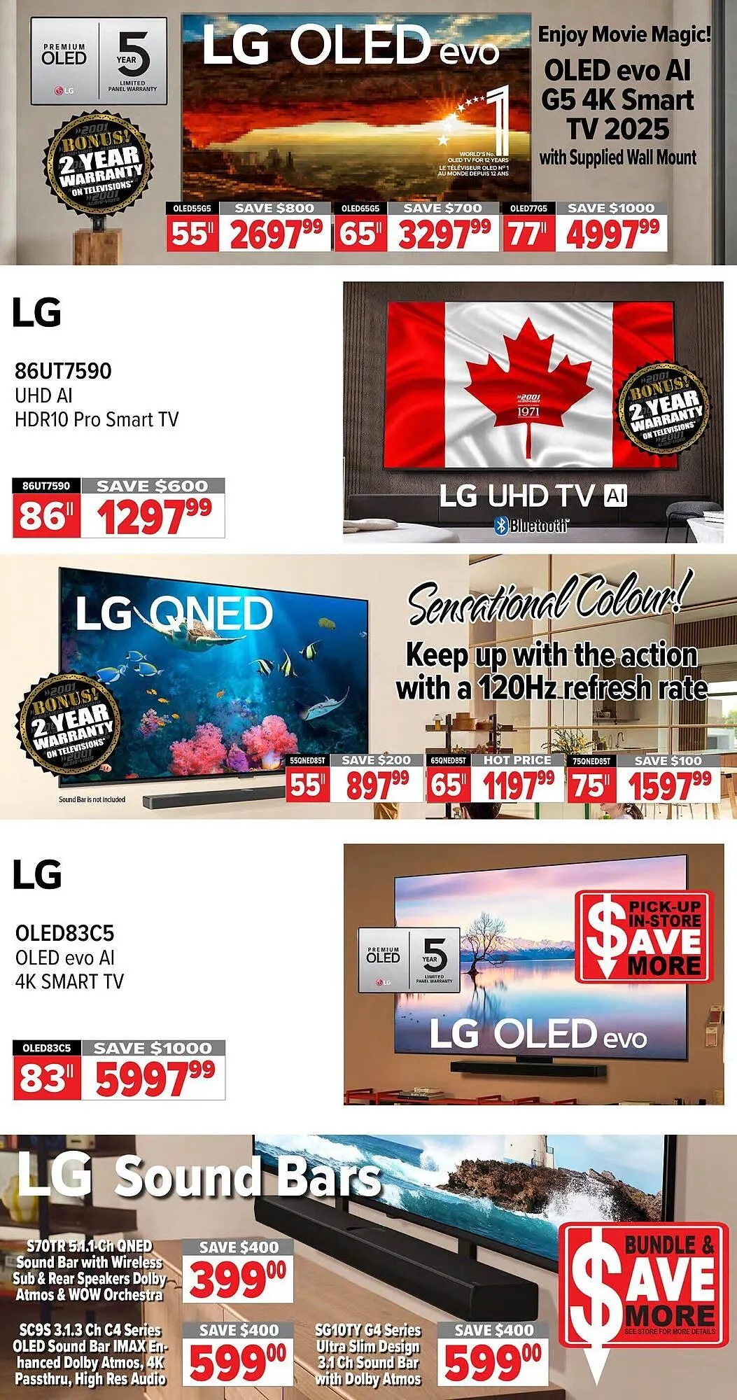 2001 Audio Video flyer from July 25 to August 1 2025 - flyer page 8