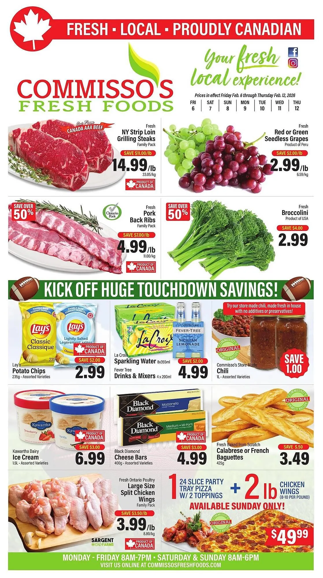 Commissos Fresh Foods flyer - 1