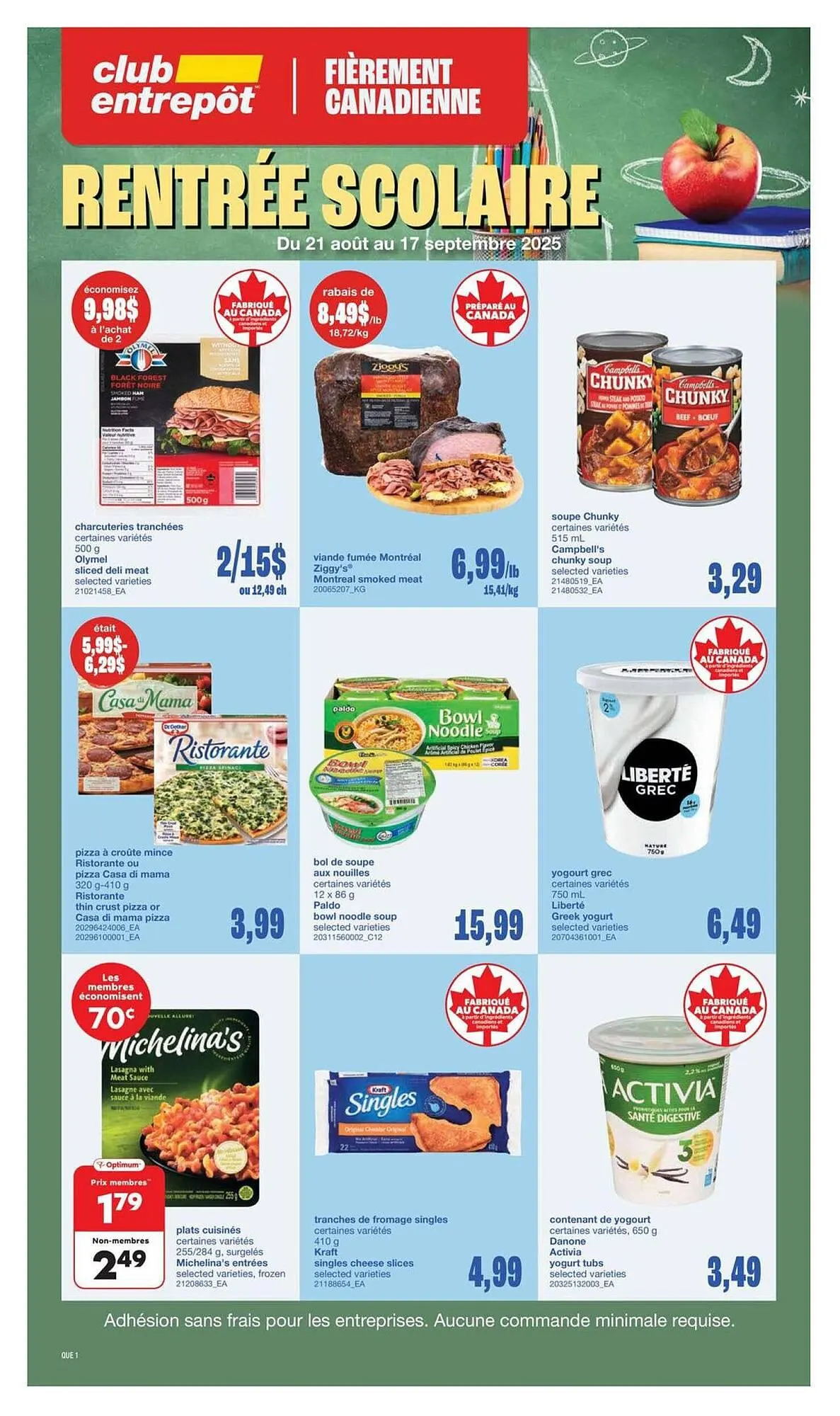 Wholesale Club flyer from September 11 to September 18 2025 - flyer page 1