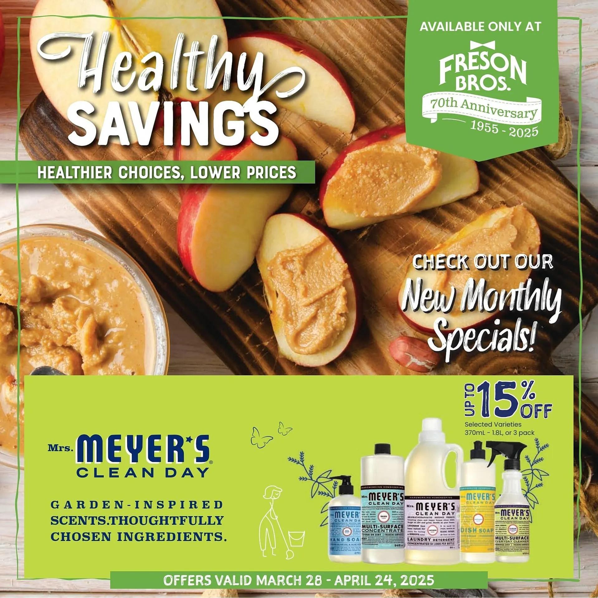 Freson Bros flyer from March 30 to April 12 2025 - flyer page 1