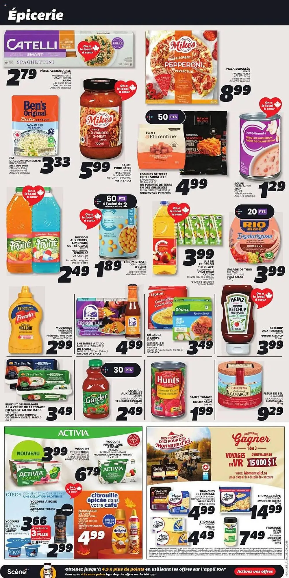 IGA flyer from September 25 to October 1 2025 - flyer page 9