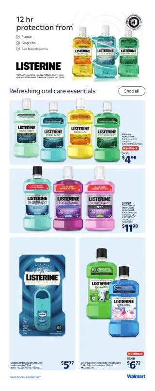 Walmart Flyer from August 20 to August 26 2026 - flyer page 12