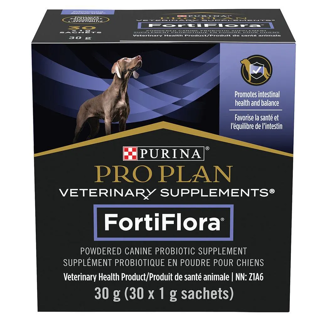 Pro Plan, Canine FortiFlora - Probiotic - 30 x 1 g - Dog Supplements