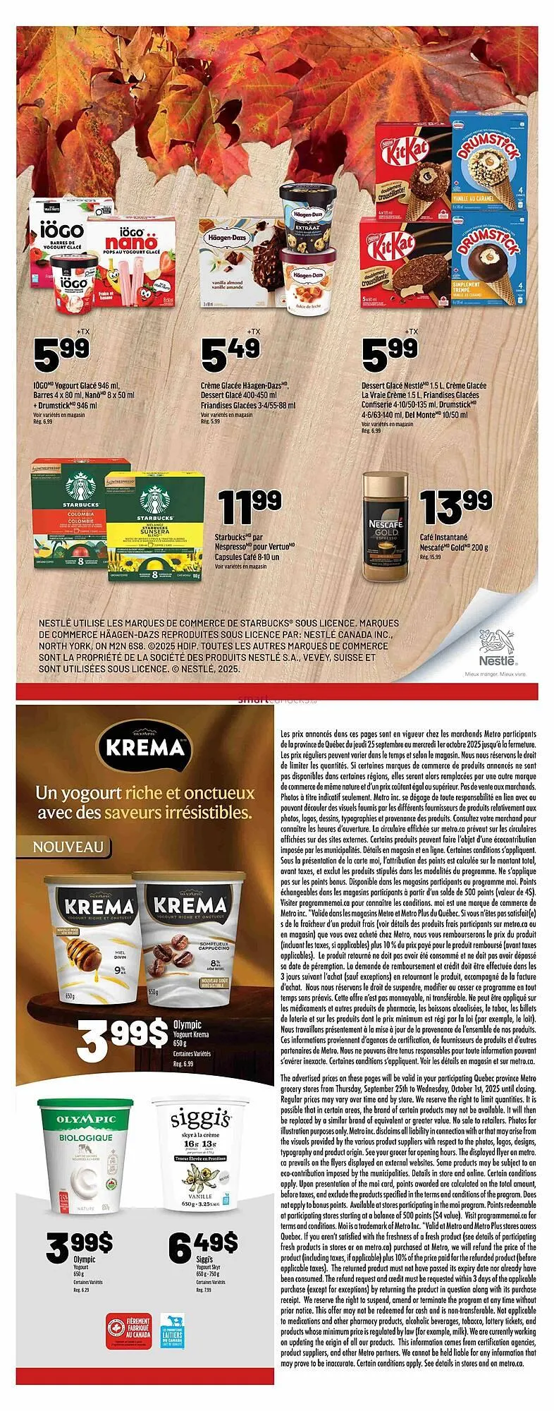 Metro flyer from September 25 to October 8 2025 - flyer page 19