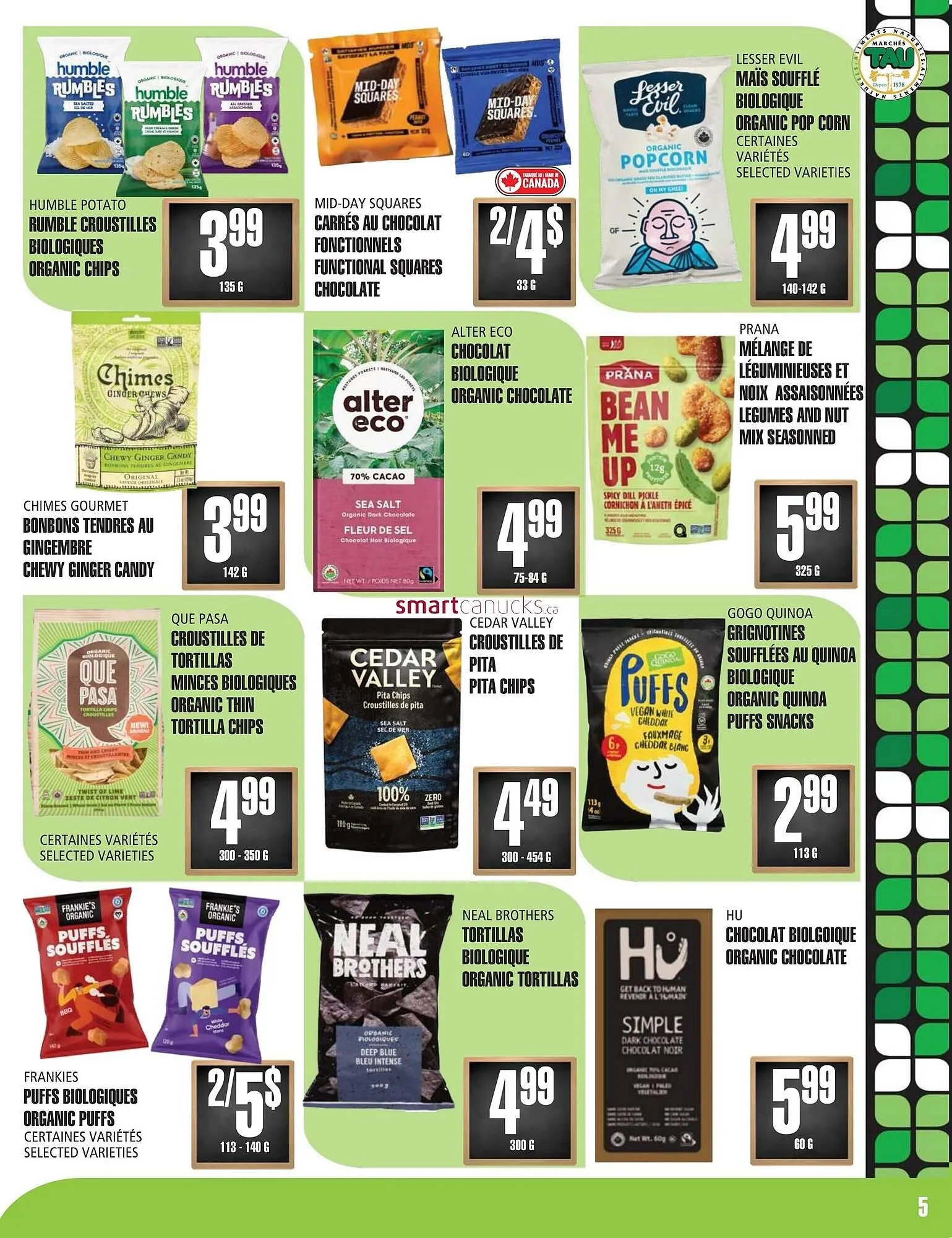 Marches Tau flyer from February 2 to March 1 2026 - flyer page 5