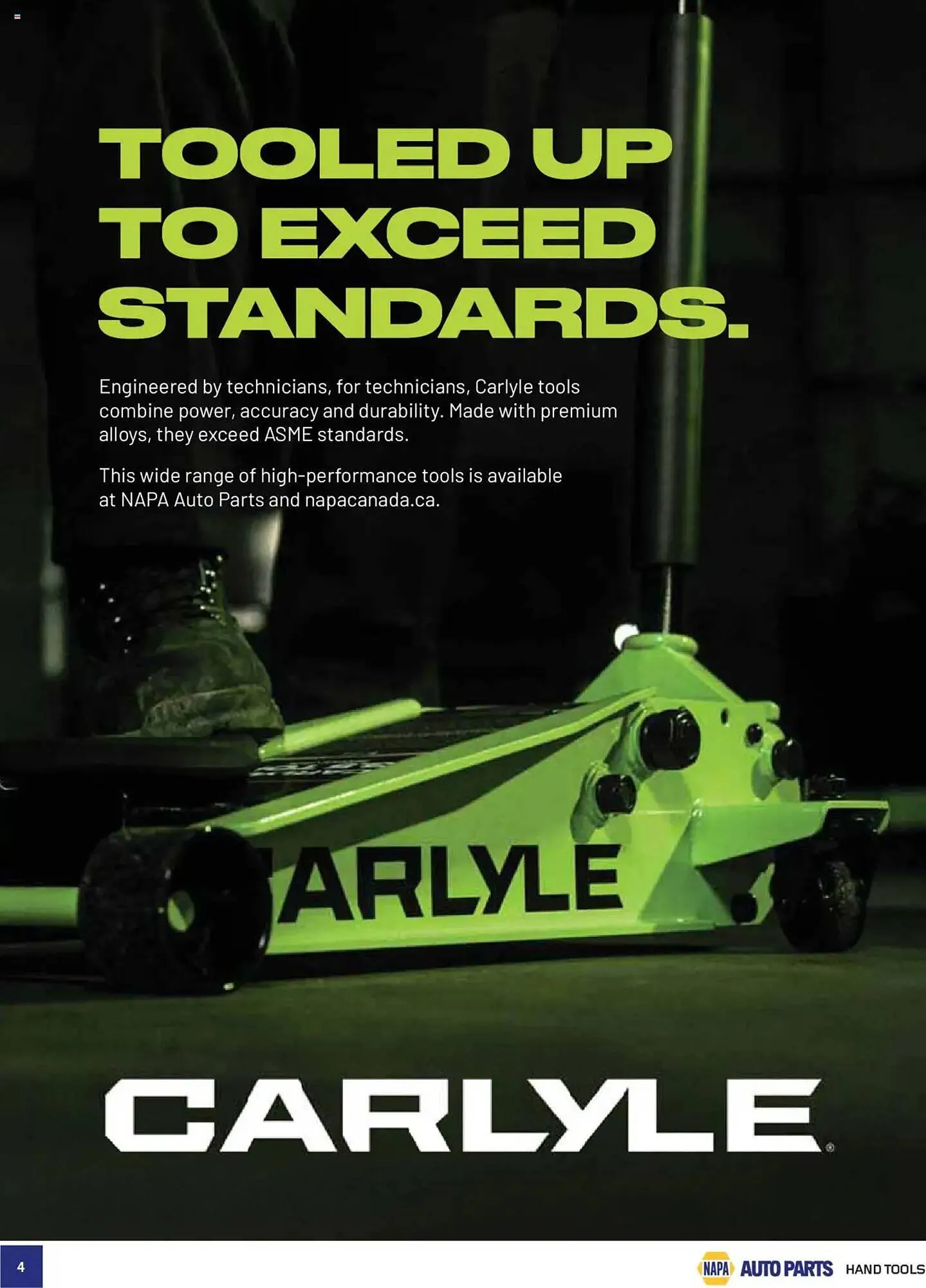 NAPA Auto Parts flyer from July 1 to August 30 2025 - flyer page 4