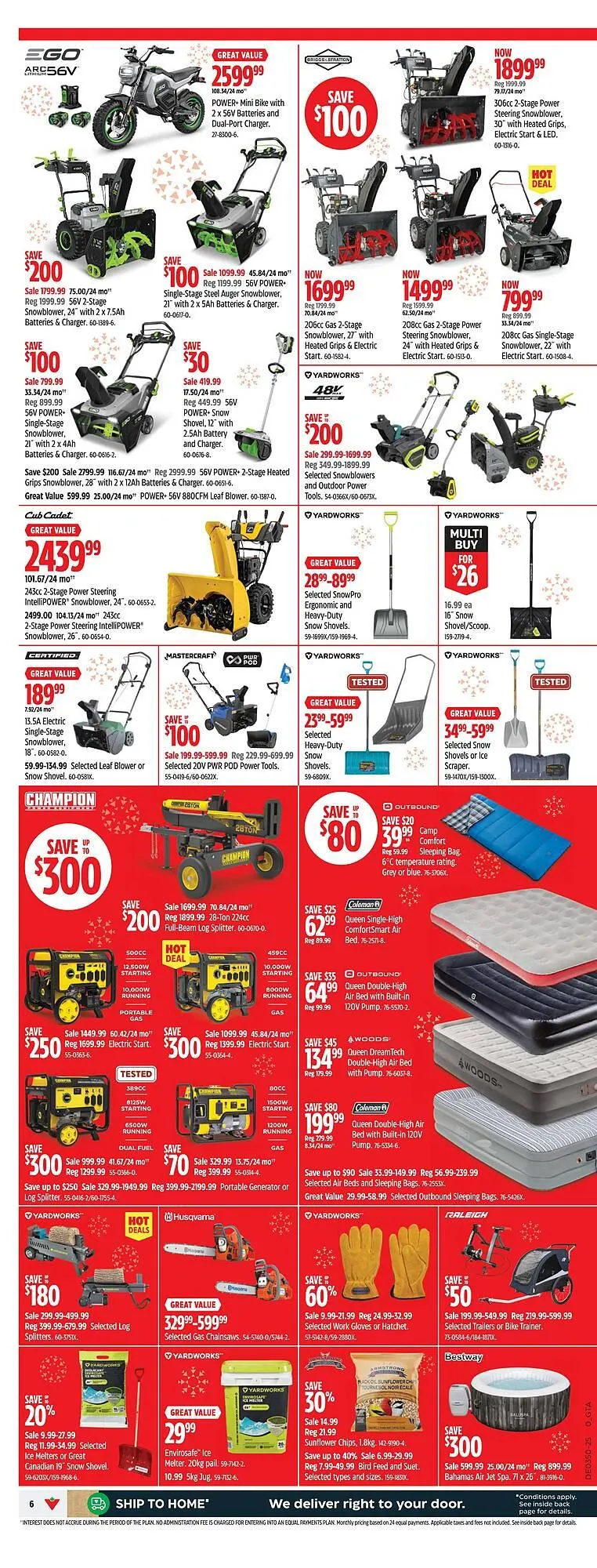 Canadian Tire flyer from December 4 to December 10 2025 - flyer page 8