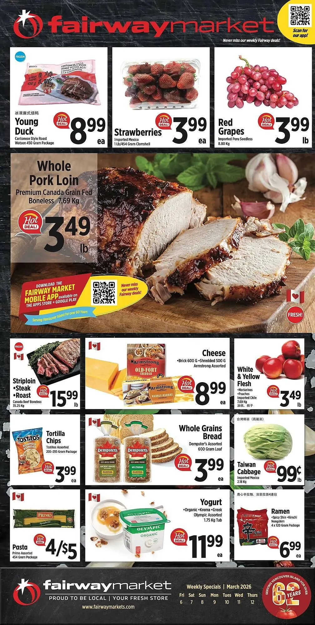 Fairway Market Canada flyer from March 6 to March 12 2026 - flyer page 1