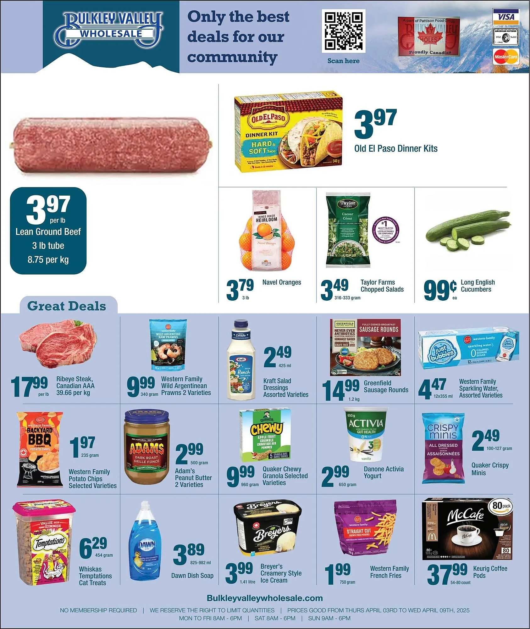 Bulkley Valley Wholesale flyer - 1