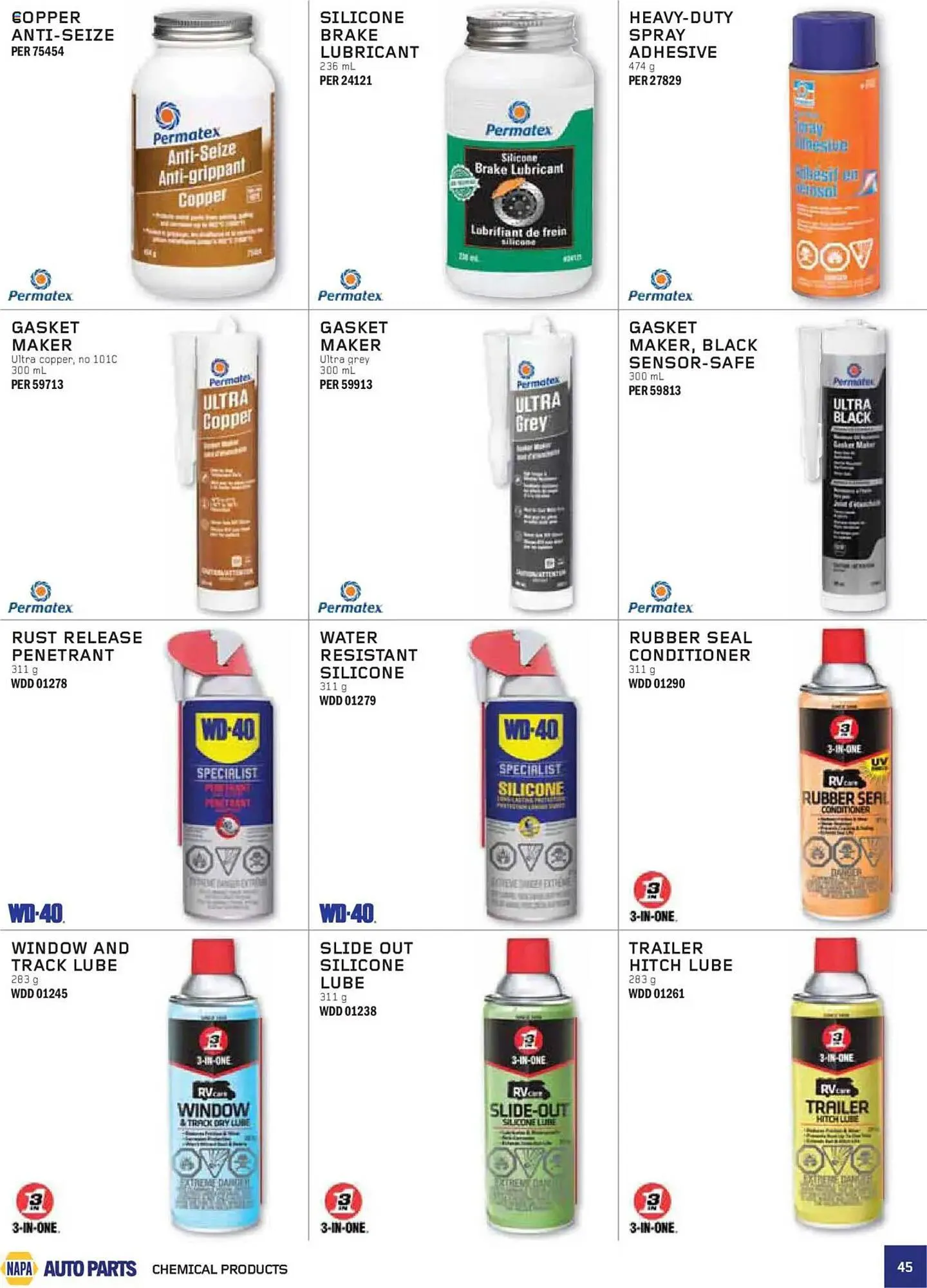 NAPA Auto Parts flyer from July 1 to August 30 2025 - flyer page 45