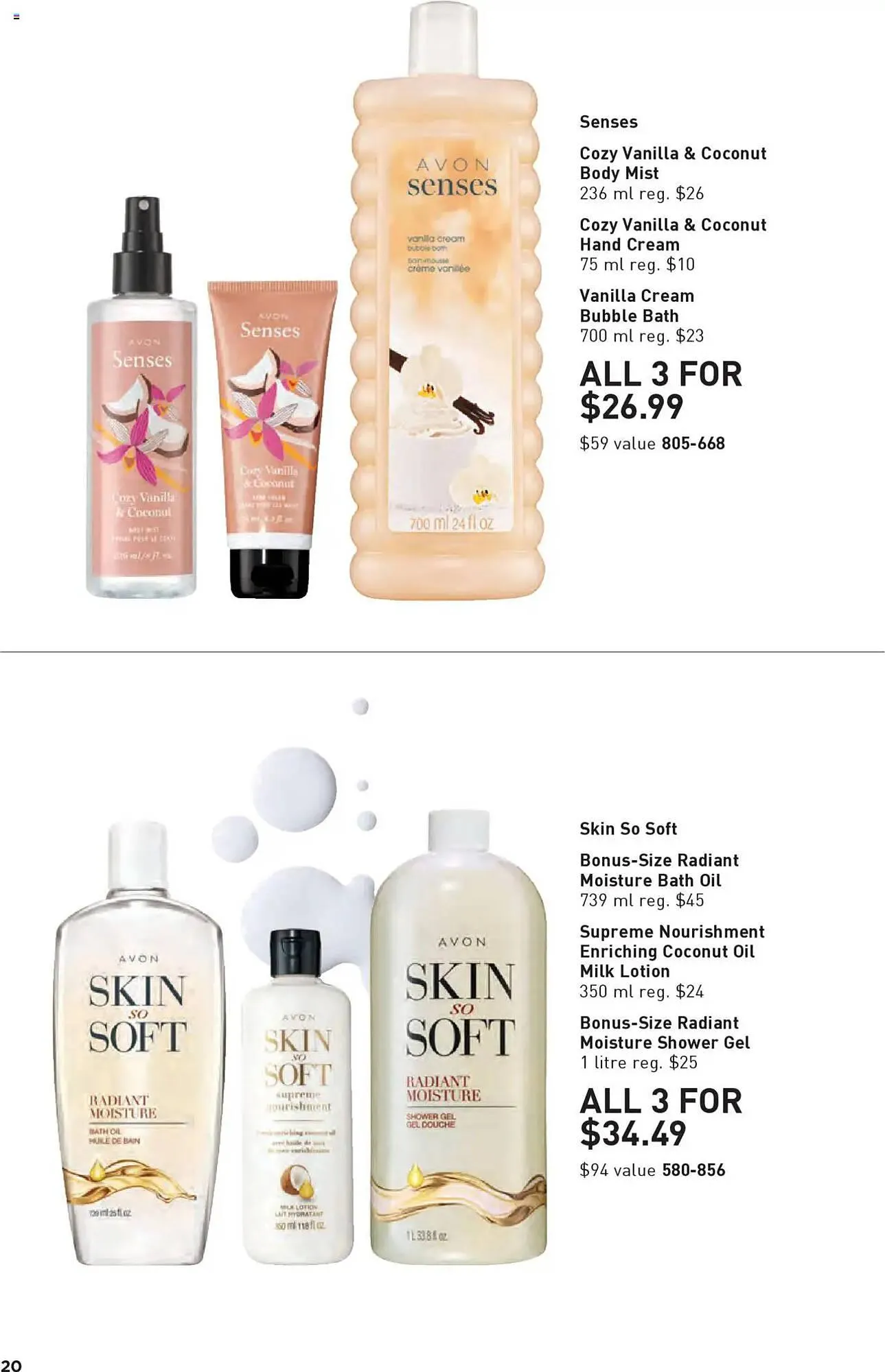 AVON flyer from March 27 to April 23 2025 - flyer page 20