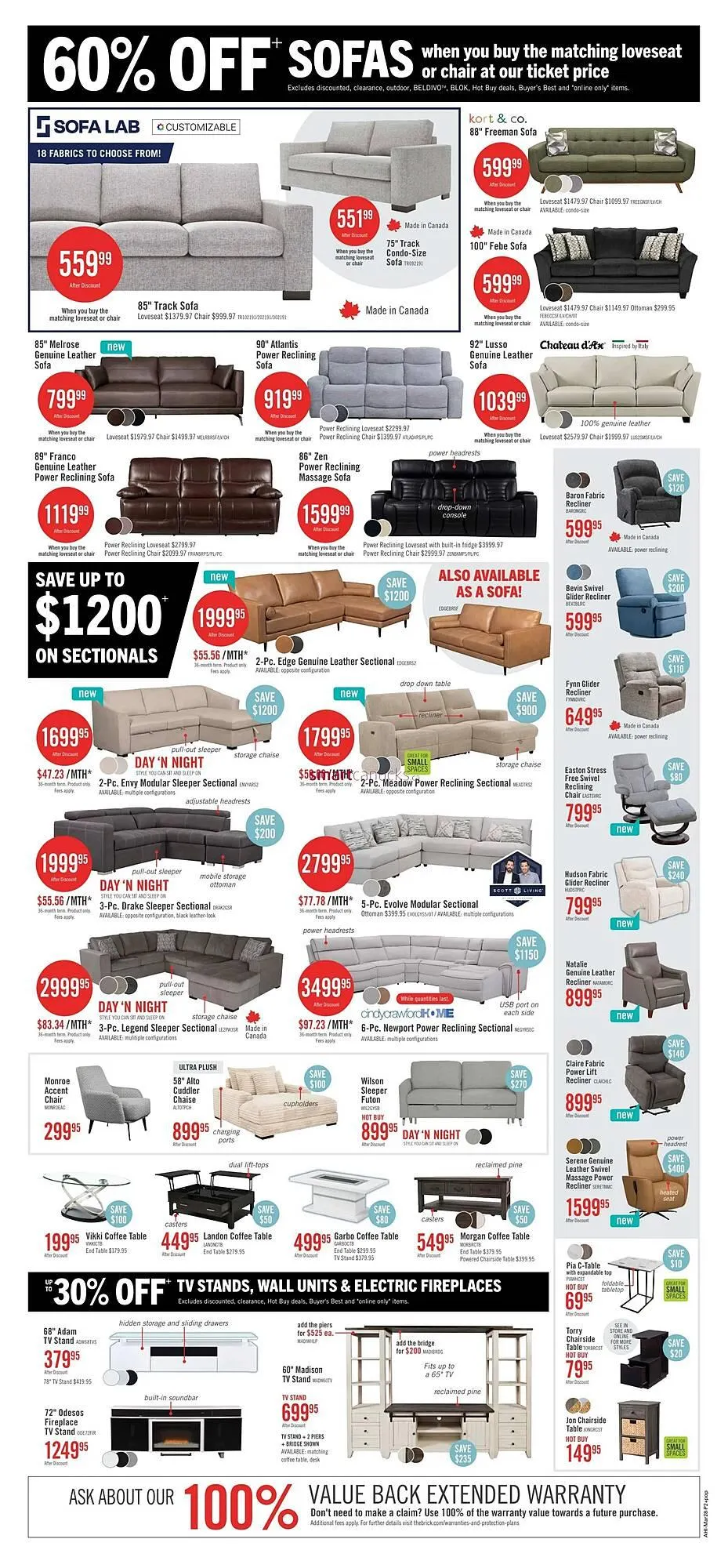 The Brick flyer from March 27 to April 9 2025 - flyer page 3