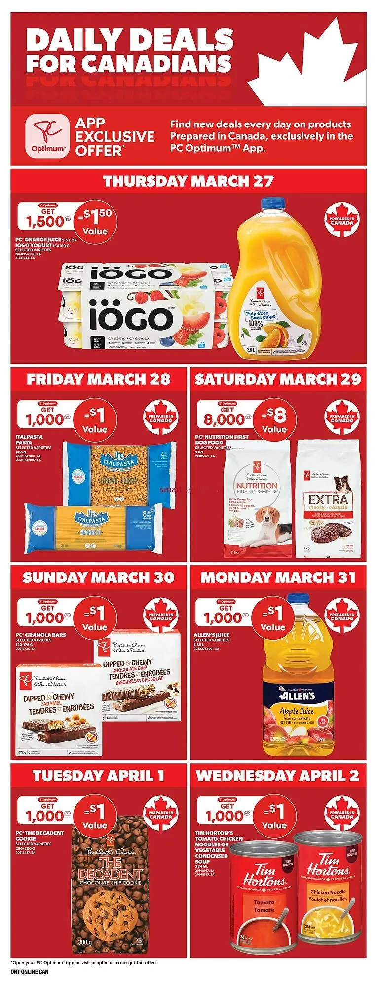 Loblaws flyer from March 27 to April 9 2025 - flyer page 1