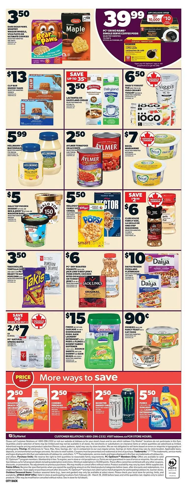 Loblaws flyer from March 12 to March 18 2026 - flyer page 4