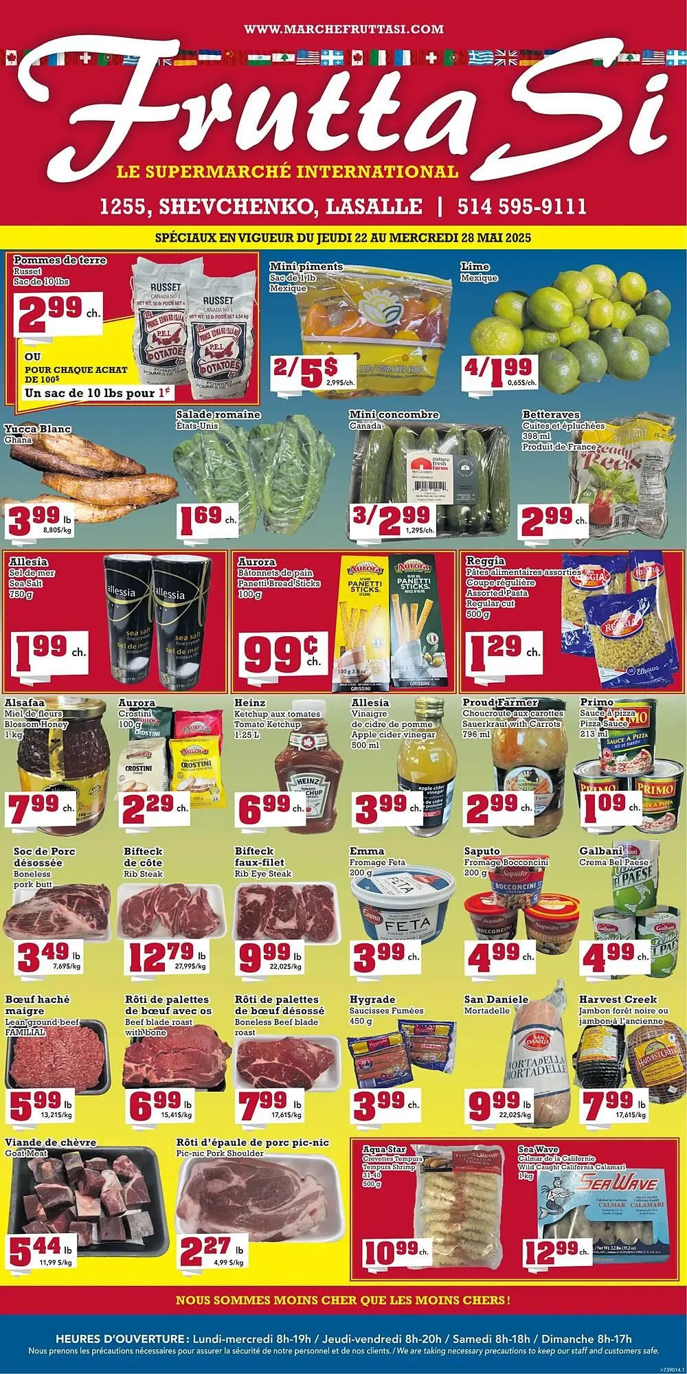 Frutta Si flyer from May 22 to May 28 2025 - flyer page 1