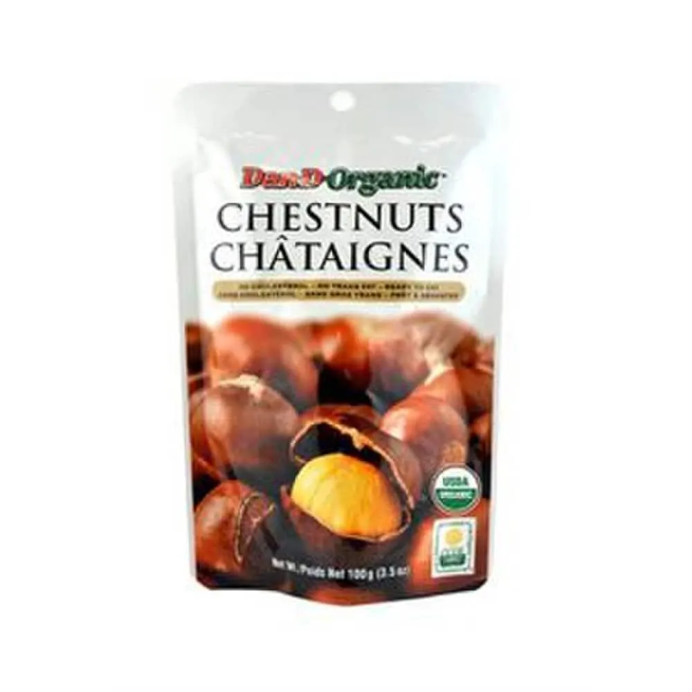 Dan D Organic Chestnuts Peeled Org 100 g