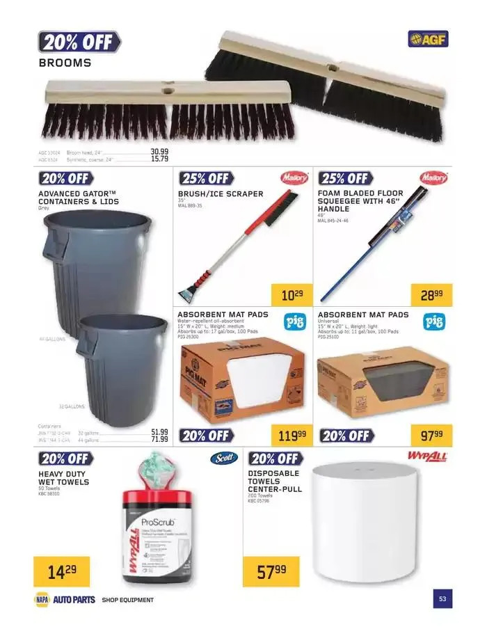 Top offers for smart savers from January 1 to March 31 2025 - flyer page 53