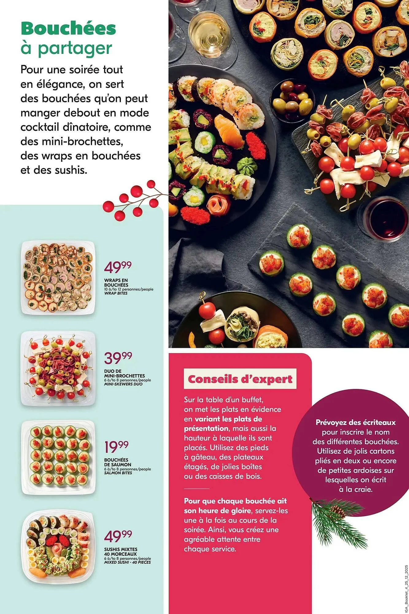 IGA flyer from December 25 to December 31 2025 - flyer page 24